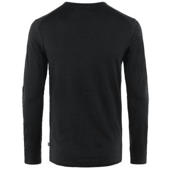 Tričko dlhý rukáv Fjällräven Bergtagen Thinwool LS Men Black