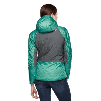 Bunda Black Diamond Vision Hybrid Hoody Women Dark Patina