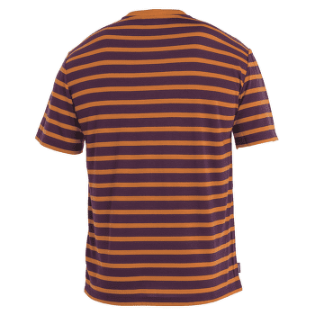 Tričko krátky rukáv Icebreaker Drayden SS Tee Stripe Men NIGHTSHADE/EARTH/S