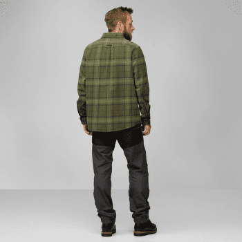 Košeľa dlhý rukáv Fjällräven Övik Twill Shirt Men Dark Navy-Chestnut