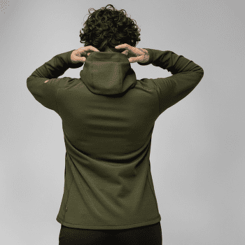 Bunda Fjällräven Keb Fleece Hoodie Women Black