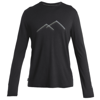 Tričko dlhý rukáv Icebreaker Merino 150 Tech Lite III LS Tee Peak Glow Men Black