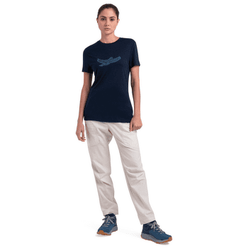 Tričko krátky rukáv Icebreaker Merino 150 Tech Lite III SS Tee Icebreaker Kea Women Midnight Navy