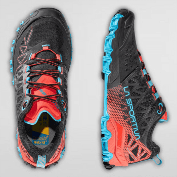 Topánky La Sportiva Bushido II GTX Women Black/Hibiscus