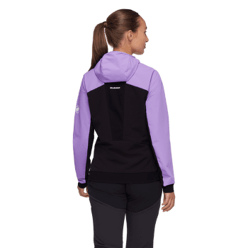 Bunda Mammut Aenergy SO Hybrid Hooded Jacket Women 6441 lavandin-black