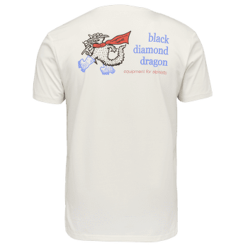Tričko krátky rukáv Black Diamond Dragon SS Tee Men Off White