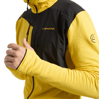 Bunda La Sportiva LUCENDRO THERMAL HOODY MEN Yellow/Black