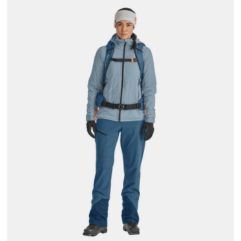 Bunda Ortovox SWISSWOOL COL BECCHEI HYBRID JACKET WOMEN 23501 sunset orange