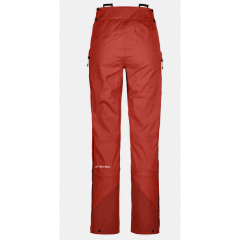 Nohavice Ortovox 3L ORTLER PANTS WOMEN 23501 sunset orange