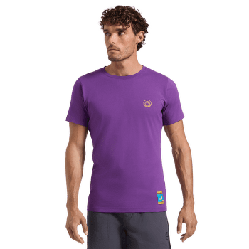Tričko krátky rukáv La Sportiva Climbing on the Moon T-Shirt Men Nero/Giallo