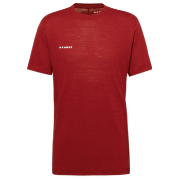 Tričko krátky rukáv Mammut Massone Light T-Shirt Men 3818 dark mammut red
