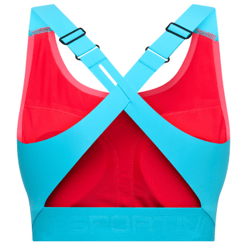 Podprsenka La Sportiva PULSE HIGH SUPPORT BRA Women Hibiscus/Malibu Blue