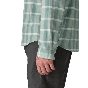 Košeľa dlhý rukáv Patagonia Long-Sleeved Cotton in Conversion Lightweight Men Marine Layer: Blue Sage