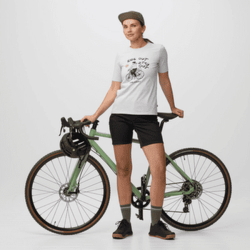 Tričko krátky rukáv Fjällräven HOJA IVÄG T-SHIRT WOMEN Green