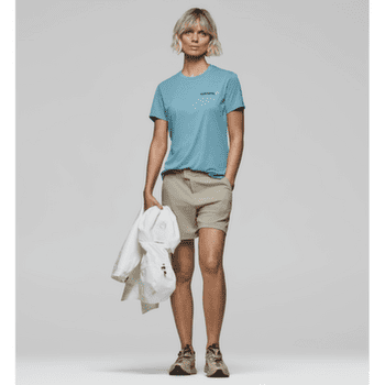 Tričko krátky rukáv Norrona femund tech T-Shirt Women Aqua Haze