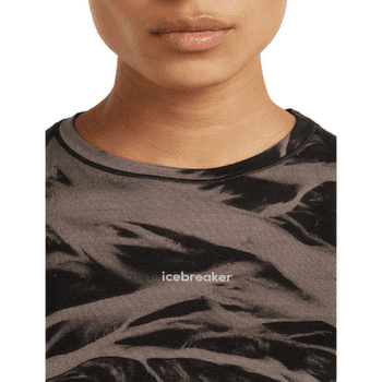 Tričko krátky rukáv Icebreaker Merino Blend 125 Cool-Lite Speed Tank Motion AOP Women PORCINI/BLACK/AOP