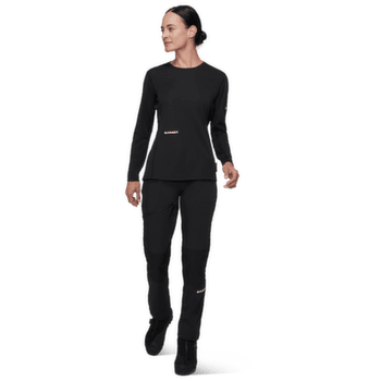Nohavice Mammut EIGER NORDWAND LIGHT SO PANTS WOMEN black 0001