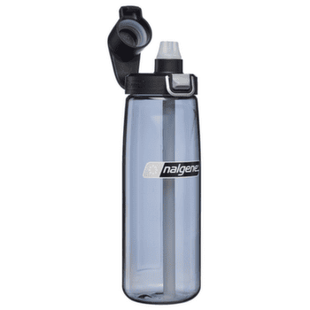 Fľaša Nalgene Straw bottle Grey, w. Black Cap