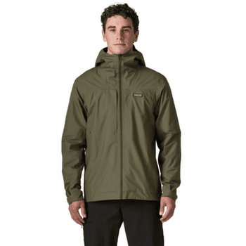 Bunda Patagonia INSULATED BOULDER FORK RAIN JACKET Men Deer Brown