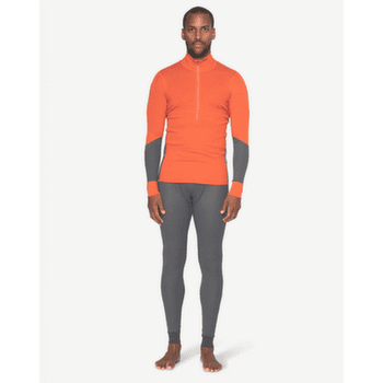 Tričko dlhý rukáv Devold Wool Mesh 190 Zip Neck Man 445B BERRY/INK