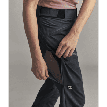 Nohavice Ortovox ORTLER SOFTSHELL PLUS PANTS WOMEN 90201 black raven