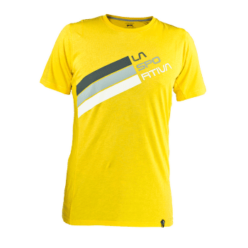 Tričko krátky rukáv La Sportiva Stripe Logo T-Shirt Men Yellow