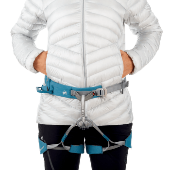 Bunda Mammut Broad Peak IN Hooded Jacket Women White-Marine