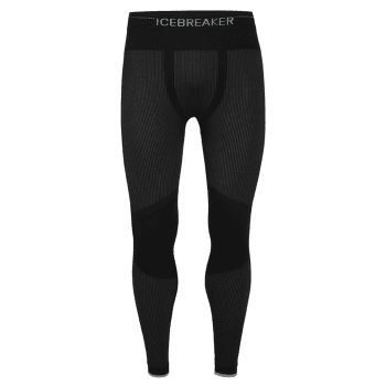 Legíny Icebreaker Zone Seamless Leggings Men 200 Black