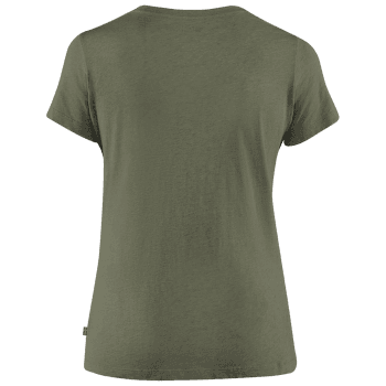 Tričko krátky rukáv Fjällräven Deer Print T-shirt Women Tarmac