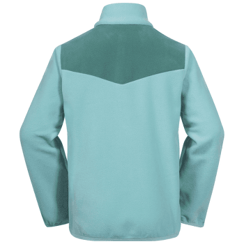 Mikina Bergans Lilletind Fleece Jacket Kids Light Greenlake