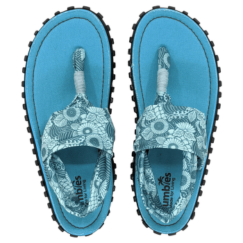 Žabky Gumbies Slingback Turquoise Turquoise