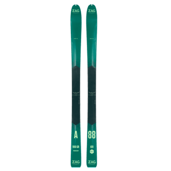Lyže Zag Skis Adret 88 Lady GREEN