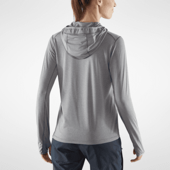 Tričko dlhý rukáv Fjällräven Abisko Sun-hoodie Women Port