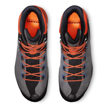 Topánky Mammut Trovat Tour High GTX® Men asphalt-hot red