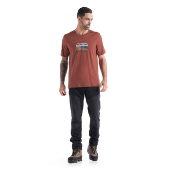 Tričko krátky rukáv Icebreaker Tech Lite II SS Tee Trailhead Men Black