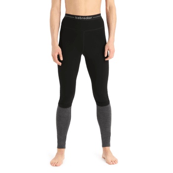 Legíny Icebreaker 200 ZoneKnit Leggings Women BLACK