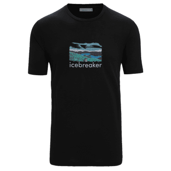 Tričko krátky rukáv Icebreaker Tech Lite II SS Tee Trailhead Men Black