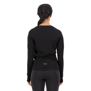 Tričko dlhý rukáv Mons Royale Bella Merino Air-Con LS Women Black Daisy