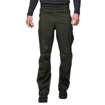 Nohavice Black Diamond Stormline Stretch Full Zip Rain Men Black