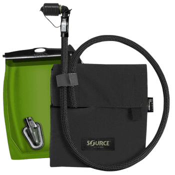Vak Source Kangaroo 1L Pouch Kit Black Black