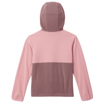Anorak Columbia Back Bowl Lite Half Zip Hoodie Salmon Rose, Fig, Cosmos 680
