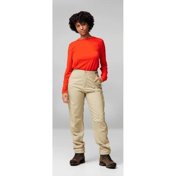 Nohavice Fjällräven Abisko Hike Trousers Women Patina Green