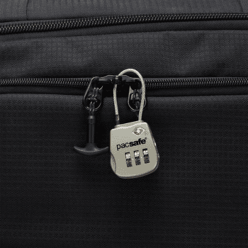 Zámok Pacsafe Prosafe 800 Combination Cable Padlock 705 SILVER