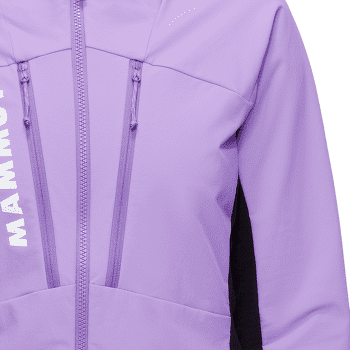 Bunda Mammut Aenergy SO Hybrid Hooded Jacket Women 6441 lavandin-black
