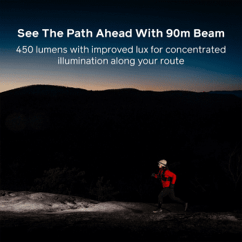Čelovka BioLite Dash 450 Rechargeable HeadLamp Red