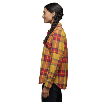 Košeľa dlhý rukáv Black Diamond Project Twill LS Shirt Women Chalk-Mineral Red