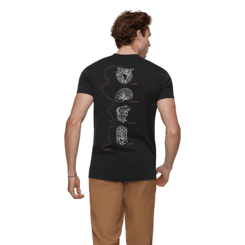 Tričko krátky rukáv Mammut Mountain T-Shirt Eiger Men black 0001