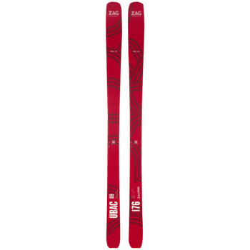 Lyže Zag UBAC 89 Dark red