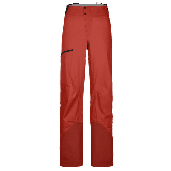 Nohavice Ortovox 3L ORTLER PANTS WOMEN 23501 sunset orange