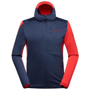 Mikina La Sportiva CHILL THERMAL HOODY Men Night Sky/Mountain Red